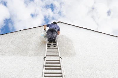 Peinture extérieure à Lagney — façades et ravalement